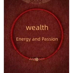 Lucky Red Thread Bracelet Men Women Tibetan